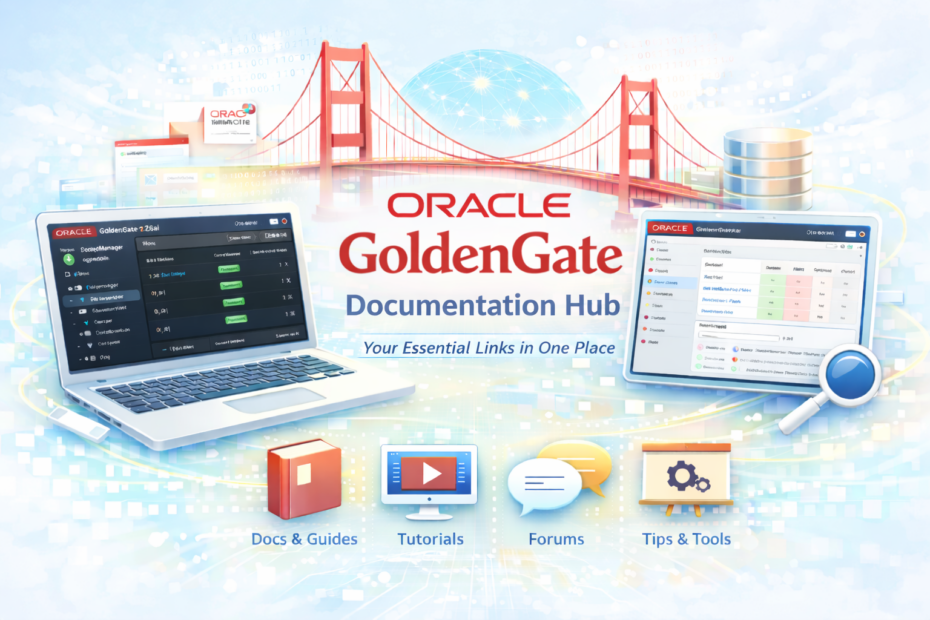 Oracle GoldenGate Documentation Hub - compiled and summarized the links most for Oracle GoldenGate